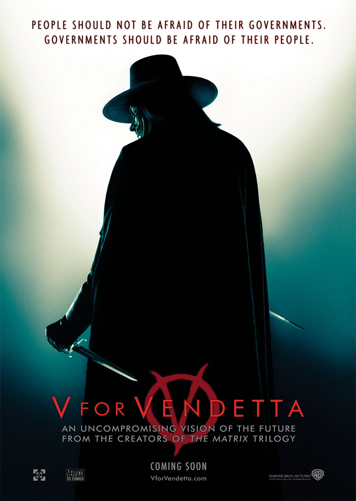 V for Vendetta 2005 Trailer HD, Hugo Weaving